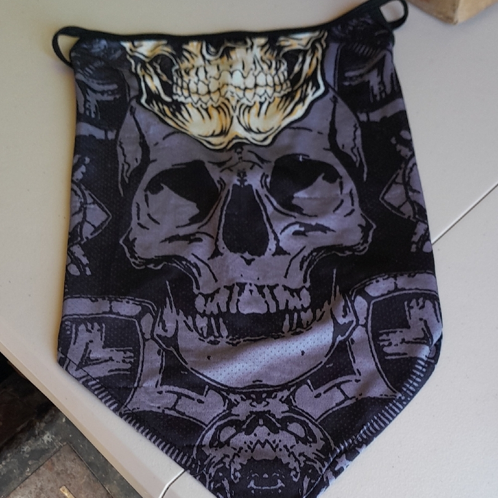 Skull Print Bandana